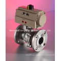 ANSI B16.34 Flanged Ball Valve with ISO Pad